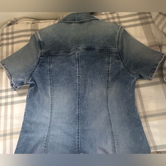 WOMEN’S BENCH CLASSIC BLUE SHIRT DRESS DENIM STYLE - Picture 9 of 12